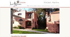 Desktop Screenshot of complejolaaguada.com.ar